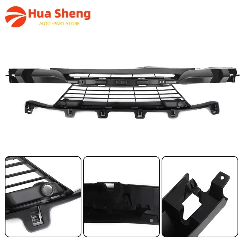 51117284812 5111 7284 812 Plastic Car Front Bumper Middle Air Inlet Grille for BMW 3 Series F30 F35 F80 316Li 320Li 328Li 335Li