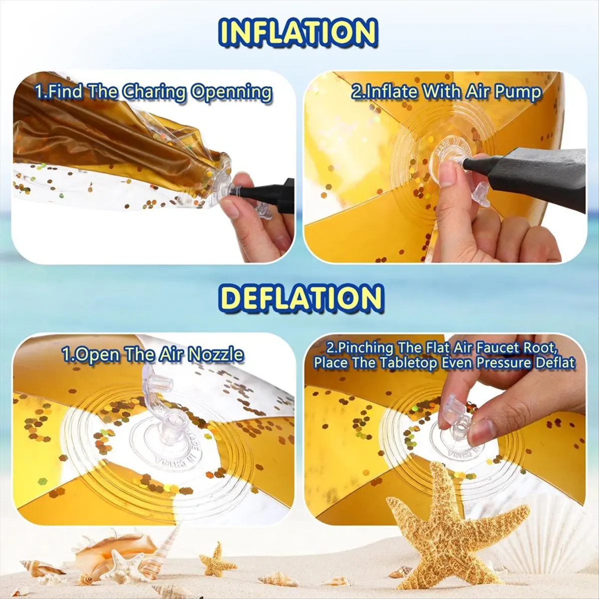 Abme 2Pcs 16Inch In… - image