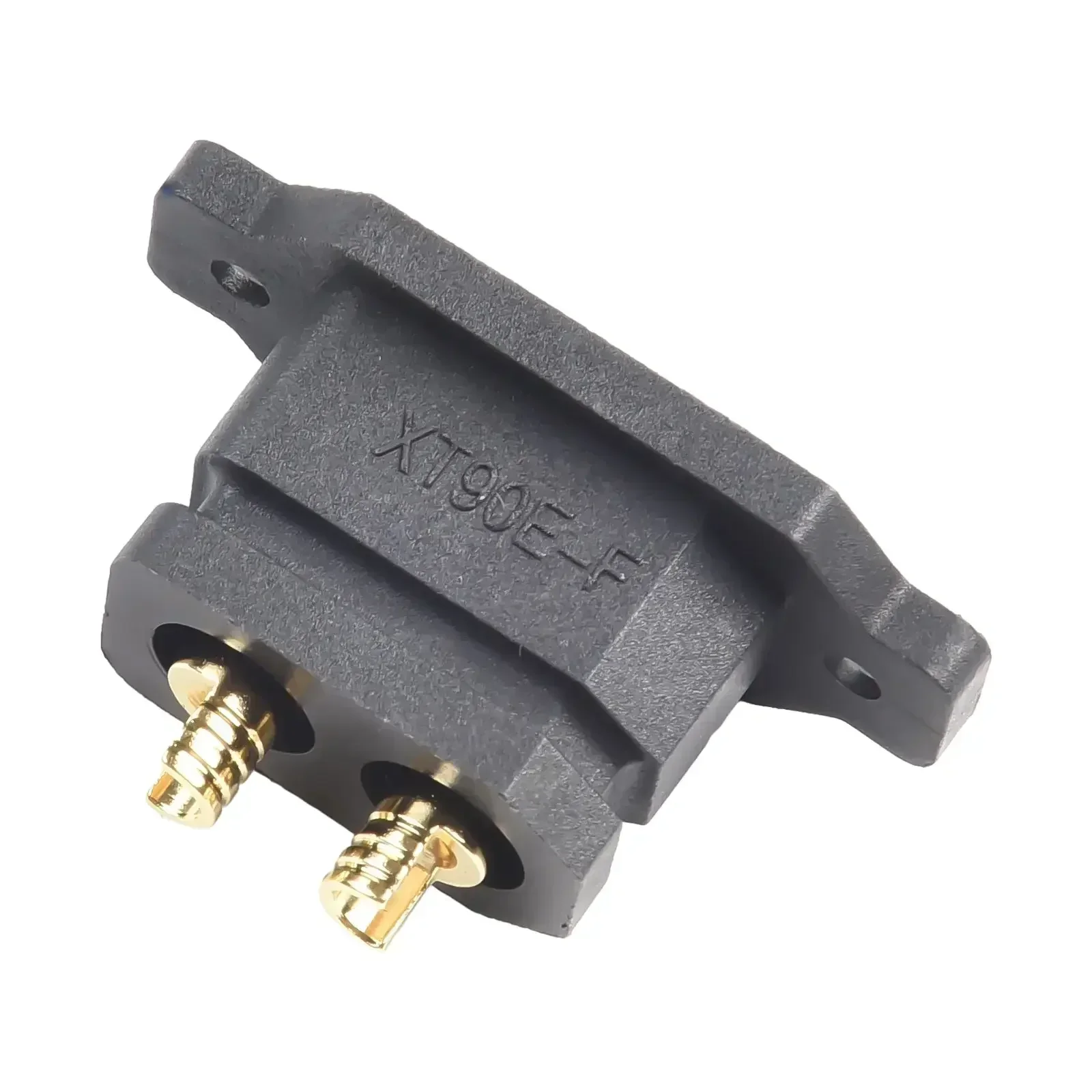 XT90E-F porta de carregamento da bateria de lítio plug base fixa conector do veículo elétrico acessórios da ferramenta em casa para testes elétricos