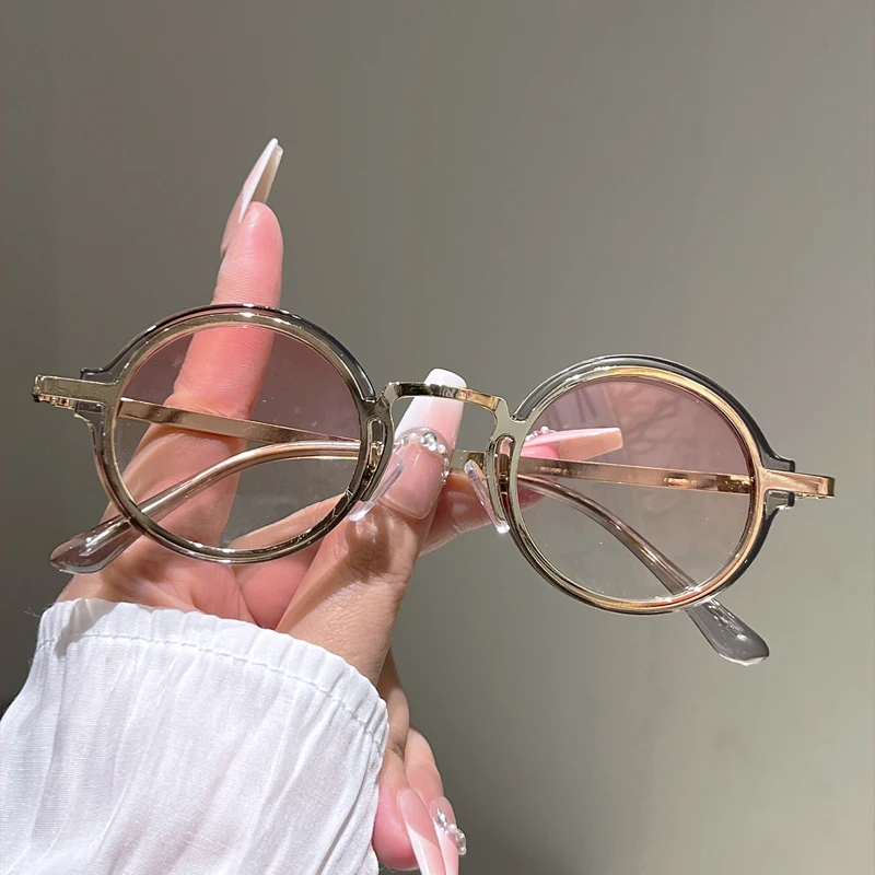 GM LUMIAS Round Punk Sunglasses Men 2026 Fashion Luxury Brand Design Casual Shades Women Trendy New in Stylish Decor Sun Glasses
