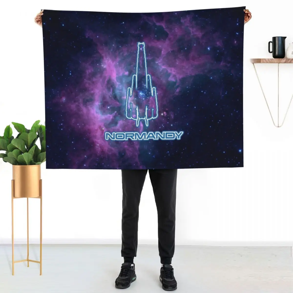 

Alliance vas Normandy Throw Blanket Flannel Fleece Soft Warm Throw Blanket