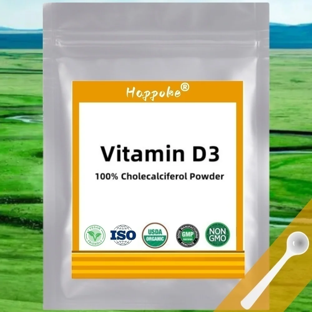 

50g-1000g 100% Vitamined3,vd3, бесплатная доставка