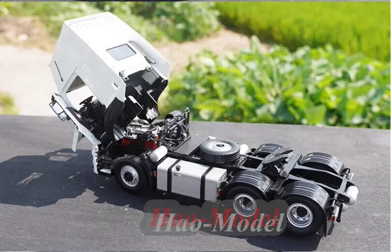 Alloy Diecast Model Car para GAGC HINO700, Trailer Tractor, Brinquedos Infantis, Presentes de Aniversário Meninos, Hobby Display Coleção, Ornamentos, 1:24