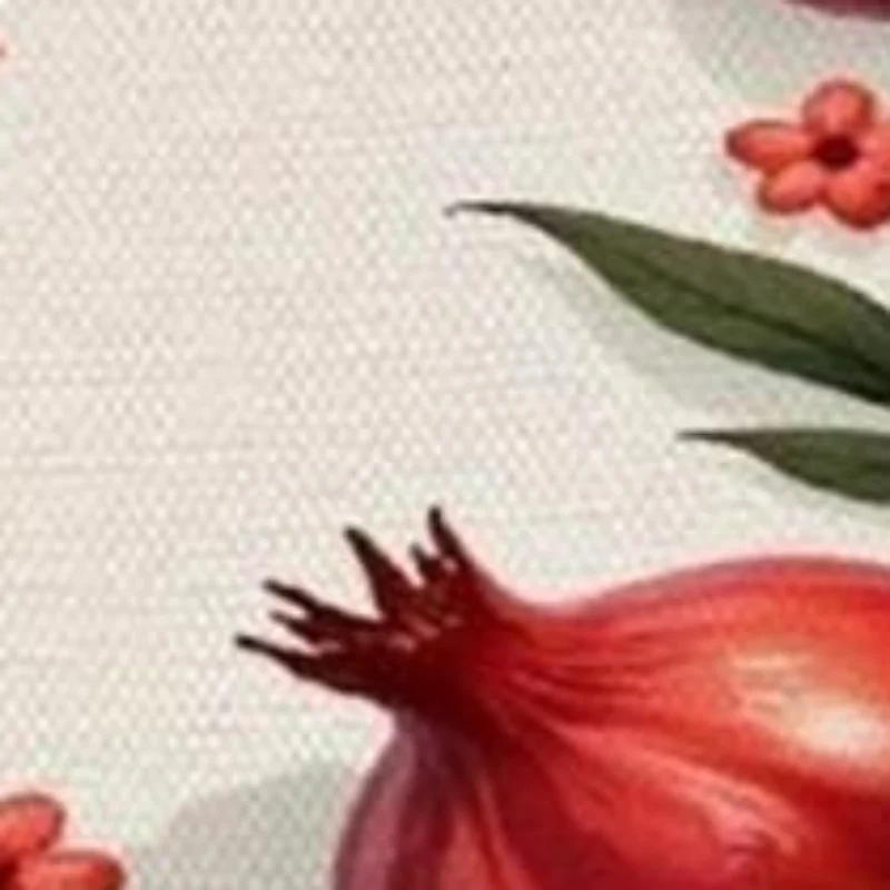 Happy Rosh Hashanah Pomegranate Line Table Runner Jewish Holiday Decor Reusable Kitchen Dining Table Runner Shana Tova Decor