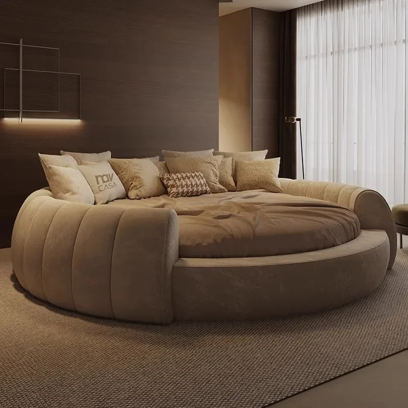 European Simple Bed Sleeping Safe Camping Princess Mobile Bed Frame Queen Baby Design Modern Wooden Beliche Trendy Furniture