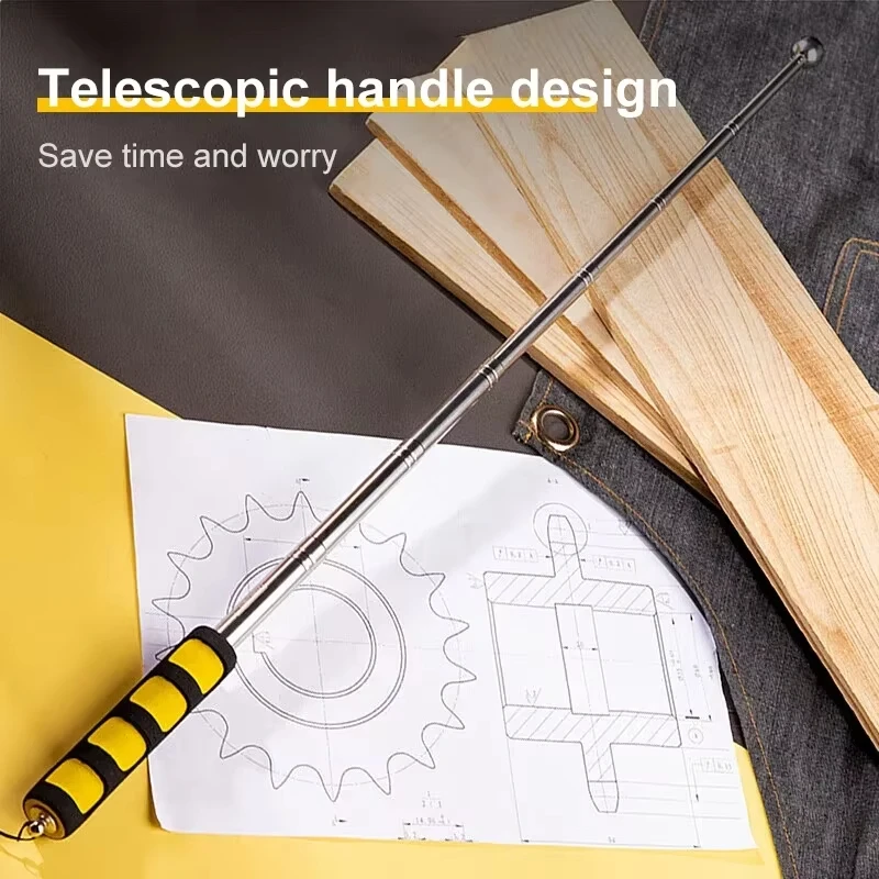 115/160 سنتيمتر متعددة الوظائف تلسكوبي الدفاع عن النفس المطارق فارغة طبل المطرقة غرفة اختبار قضيب غرفة التفتيش أدوات اختبار Metel