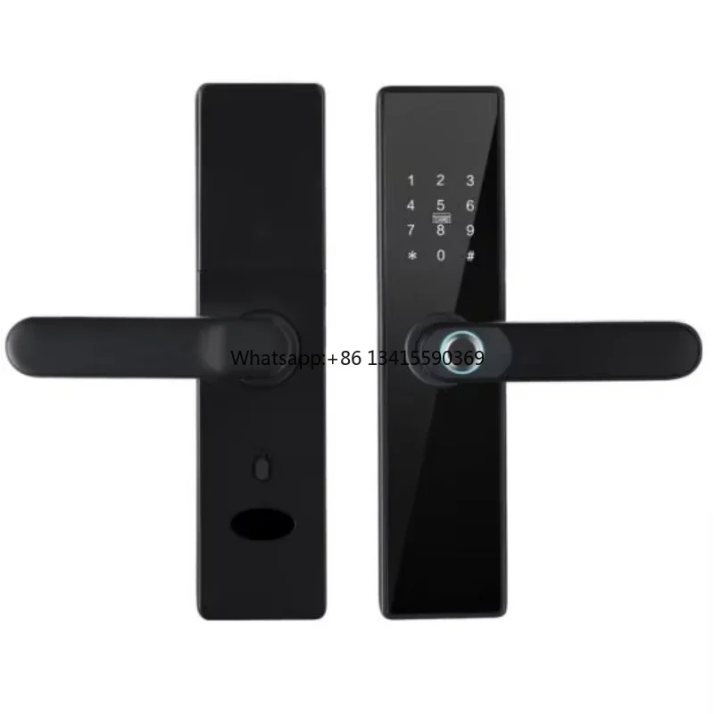 

Tuya Smart Door Lock Security Digital Electronic Lock with WiFi APP Fingerprint Password RFID Unlocking Home Security