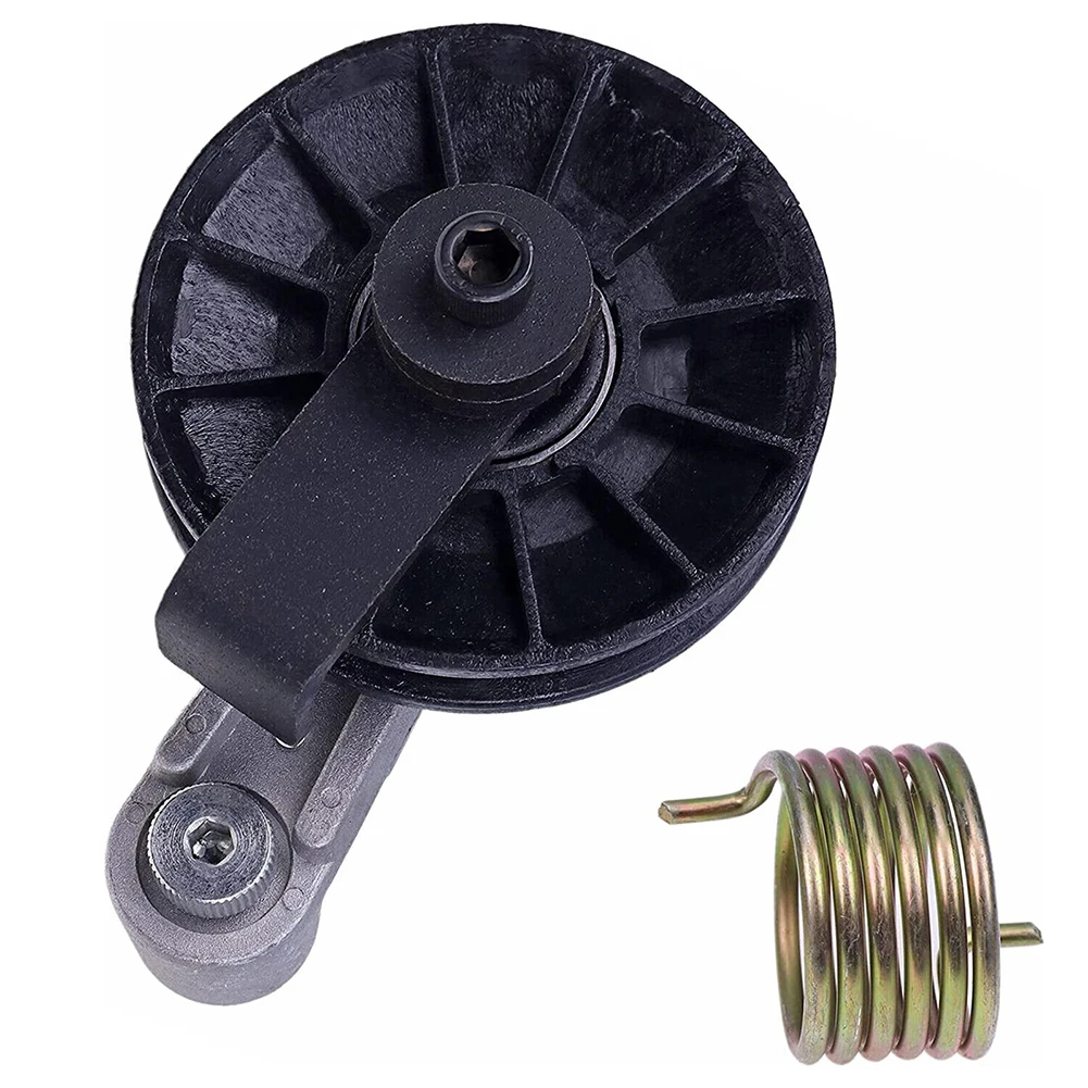 For Bobcat 7302291 Cooling Fan Pulley Tensioner Kit Includes Swing Pulley Spring Fasteners for Models 653 773 873 S175 S205 S250