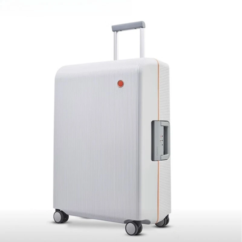 Mala leve elegante PW004-T cinza claro 24 polegadas