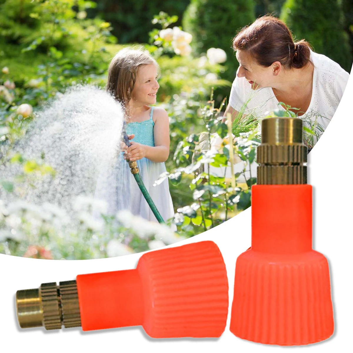 2 قطعة فوهة رش قابلة للتعديل نصائح لرشاشات الحديقة فوهات سقي استبدال قبعات لوازم البخاخ المحمولة