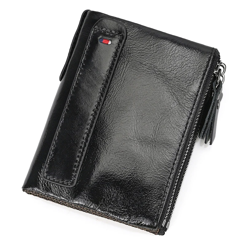 

Men's Wallet Genuine Leather Purse For Cards Small Wallets Male Coin Purse Short Leather Wallets Clutch Mens burse