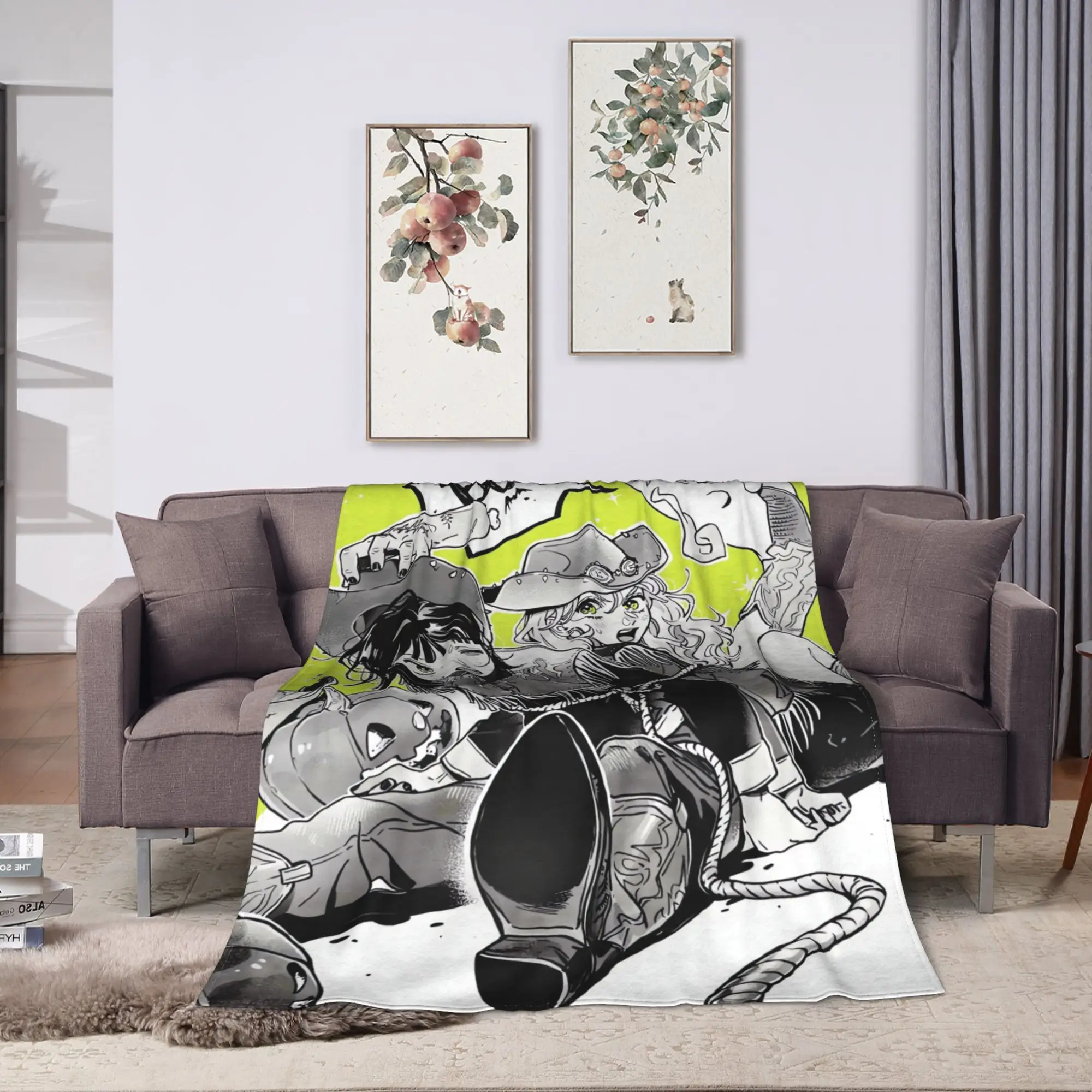 The Guy She Was Interested in Wasn't a Guy at All Super Soft Blanket  Decorative Plush Throw Blanket Sofa Bed Cover
