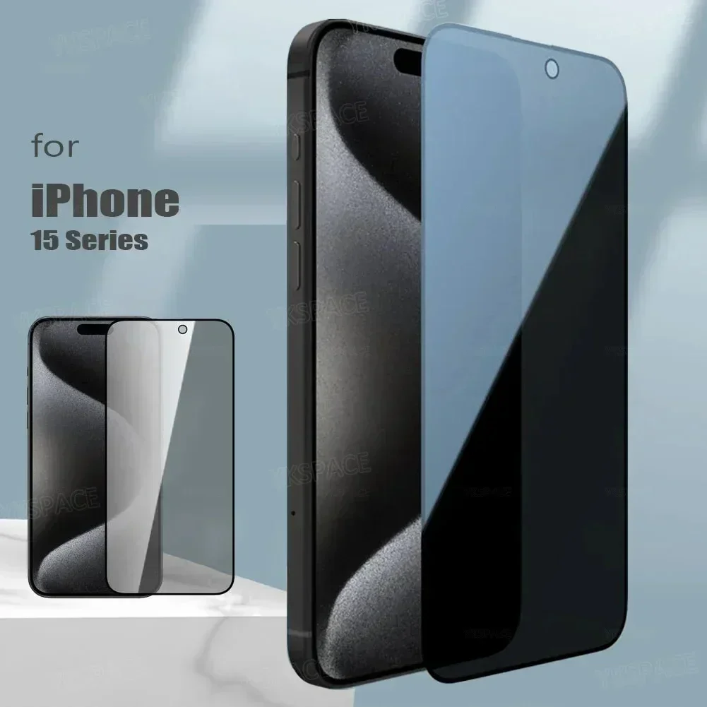 개인 정보 보호 강화 유리, 안티 스파이 엿보기 스크린 보호대, 아이폰 X XR XS 11 12 13 미니 14 15 16 프로 맥스 SE 7 8 플러스, 1-3 개