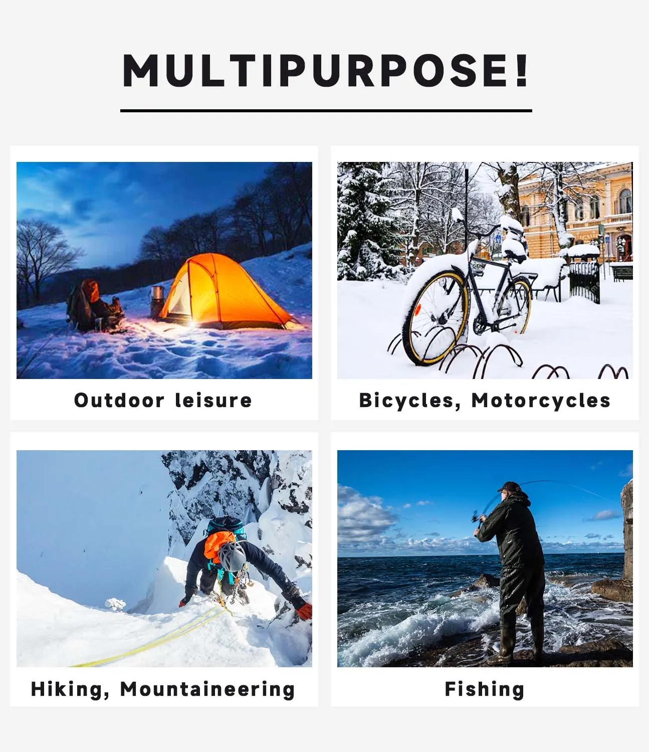 MOBI GARDEN 다운 바지 거위 다운 야외 캠핑 하이킹 트레킹 바지 내한성 방수 따뜻한 여성 남성 겨울 바지