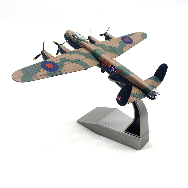 Ns Model 1:144 British WWII Avro Lancaster Heavy Aircraft High Simulation Diecast Metal Airplane Finished Alloy Military Aircraf