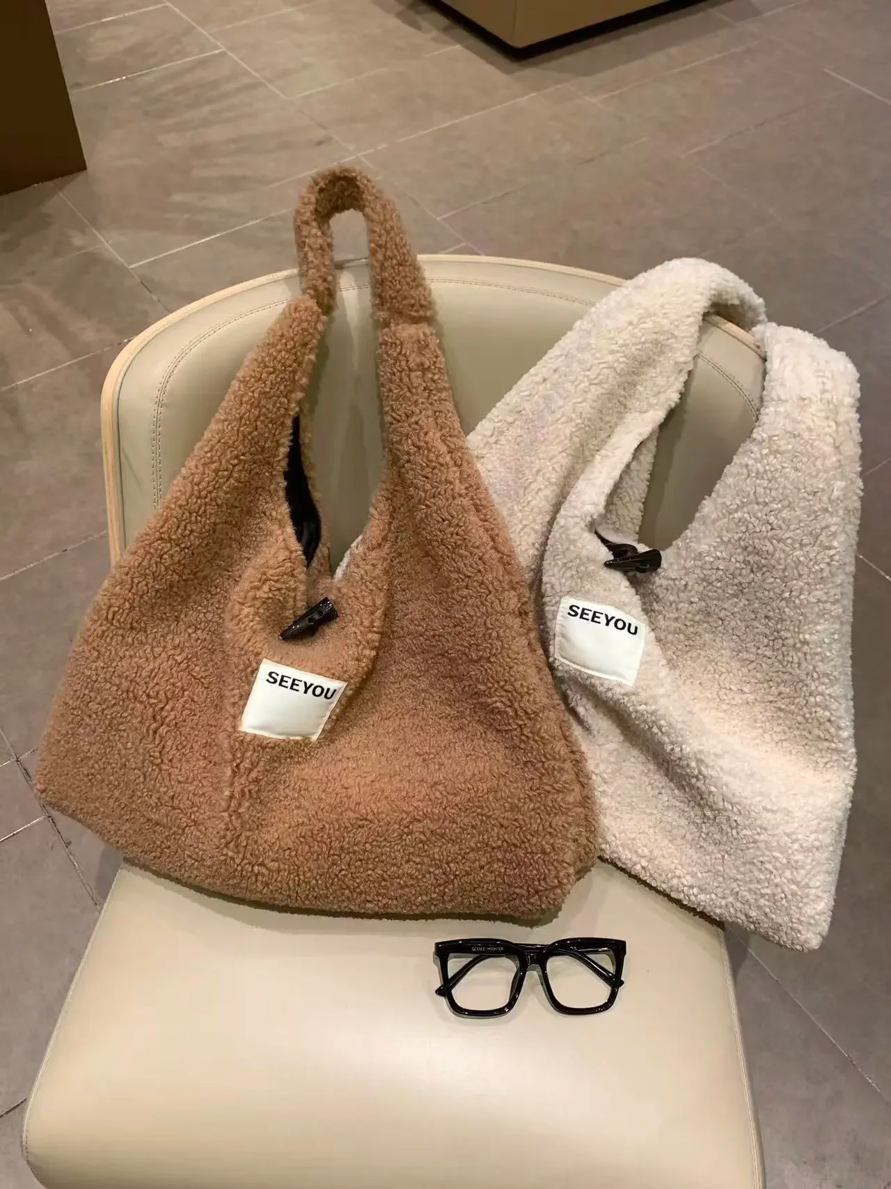 

Korean Sle Large Capaci Plu Tote Bag Women's Single oulder Bag for Commuting And Class Versatile Autumn Winter Bag