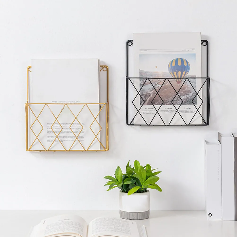 2pcs-modern-wall-file-organizer-strong-structure-iron-woven-design-hanging-file-rack-for-office-home-document-paper-magazine