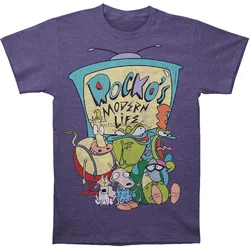 Camiseta de grupo de vida moderna de Rockos