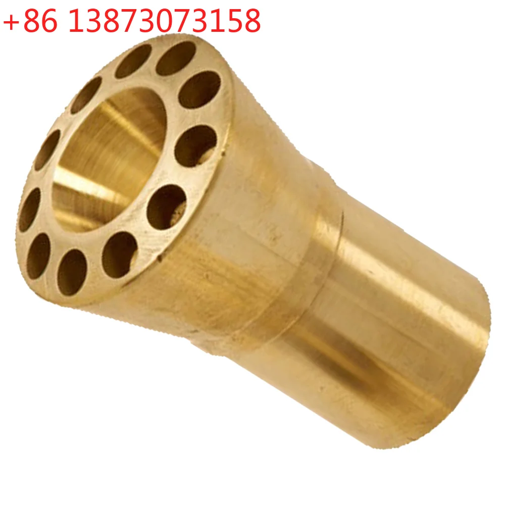 Distribuidor de 12 orificios de 7/8" que distribuye el flujo de refrigerante de forma igualada desde el TEV a cada circuito de una serpentina evaporadora multircuito.