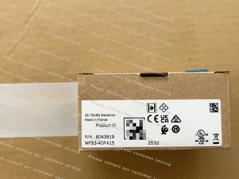 1PC WFS3‑40P415 PNP 6043919 Fork Sensor, Industrial Groove Detection Component for Automated Production Line Object Sensing