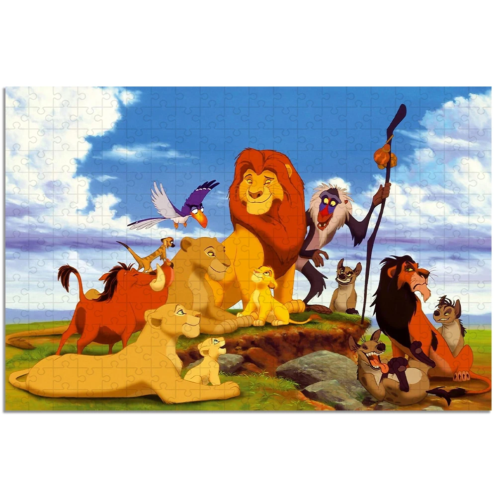 Le roi discutant Anime Jigsaw Puzzle pour enfants, jouets pour enfants, cadeau de Noël, 35 pièces, 300 pièces, 500 pièces, 1000 pièces