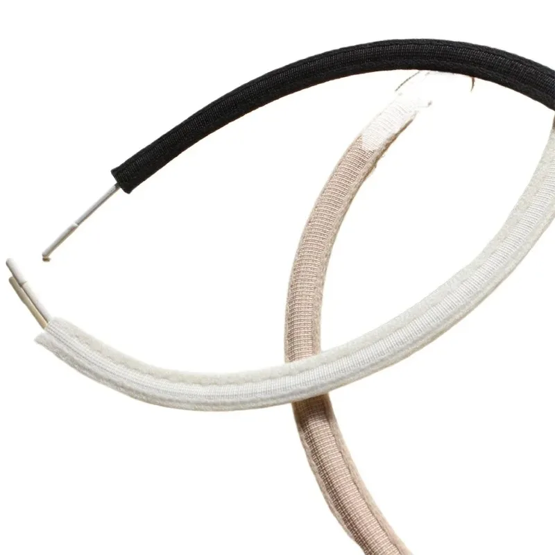 10 meters White/black/SKIN Underwear Bra Steel Ring Cover Cloth Band,Bra Steel Bracket Wrap Fabric Band 10mm Width