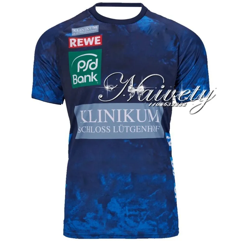 2026/25 الرجال Rhein Neckar L Ö Wen كرة اليد قميص الشباب والأطفال التدريب الرياضي التجفيف السريع تنفس ثلاثية الأبعاد قميص مطبوع #2