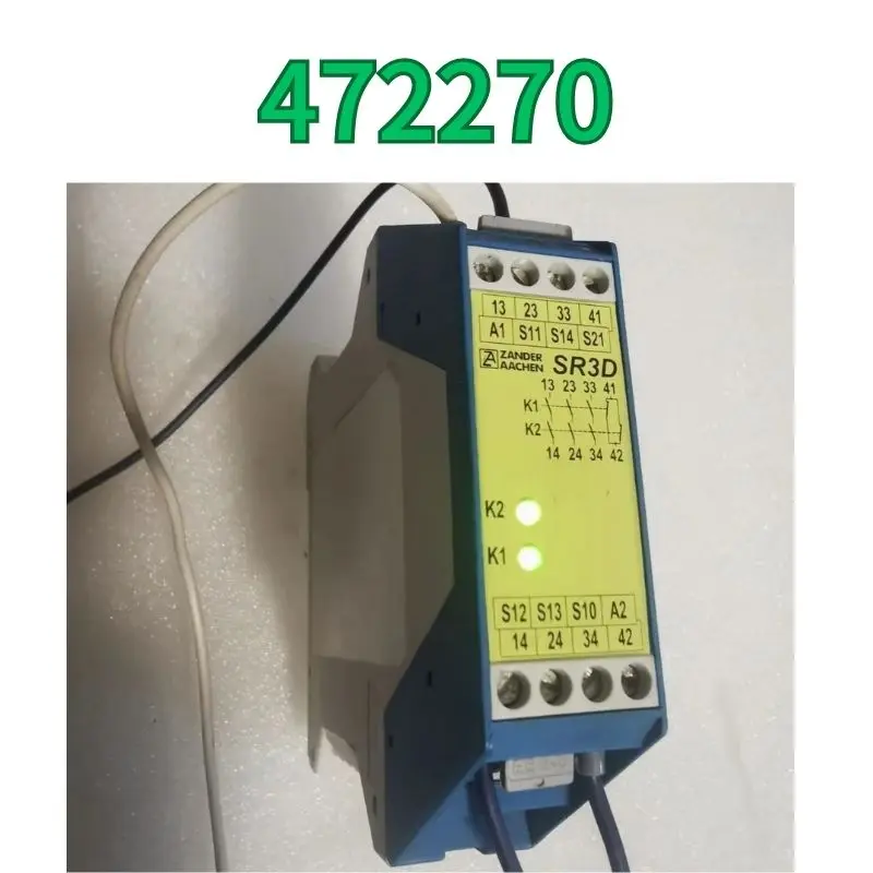 

second-hand SR3D safety relay AC 230V 472270 test OK Fast Shipping