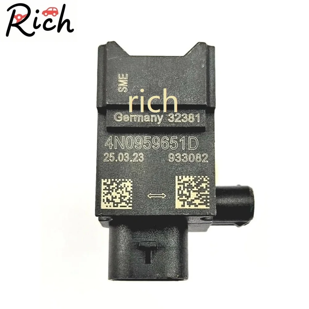 2pcs 4N0959651D 4N0 959 651 D 9A795965100 Continentall Crashh Crash Impact Pressure Sensor for Audii VWW Porschee Front Rear