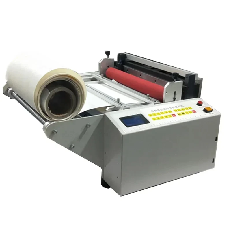 Popular Product Microcomputer Fric Paper Pvc Pe PET Protective Film Roll To Sheet Measuring Cutting hine