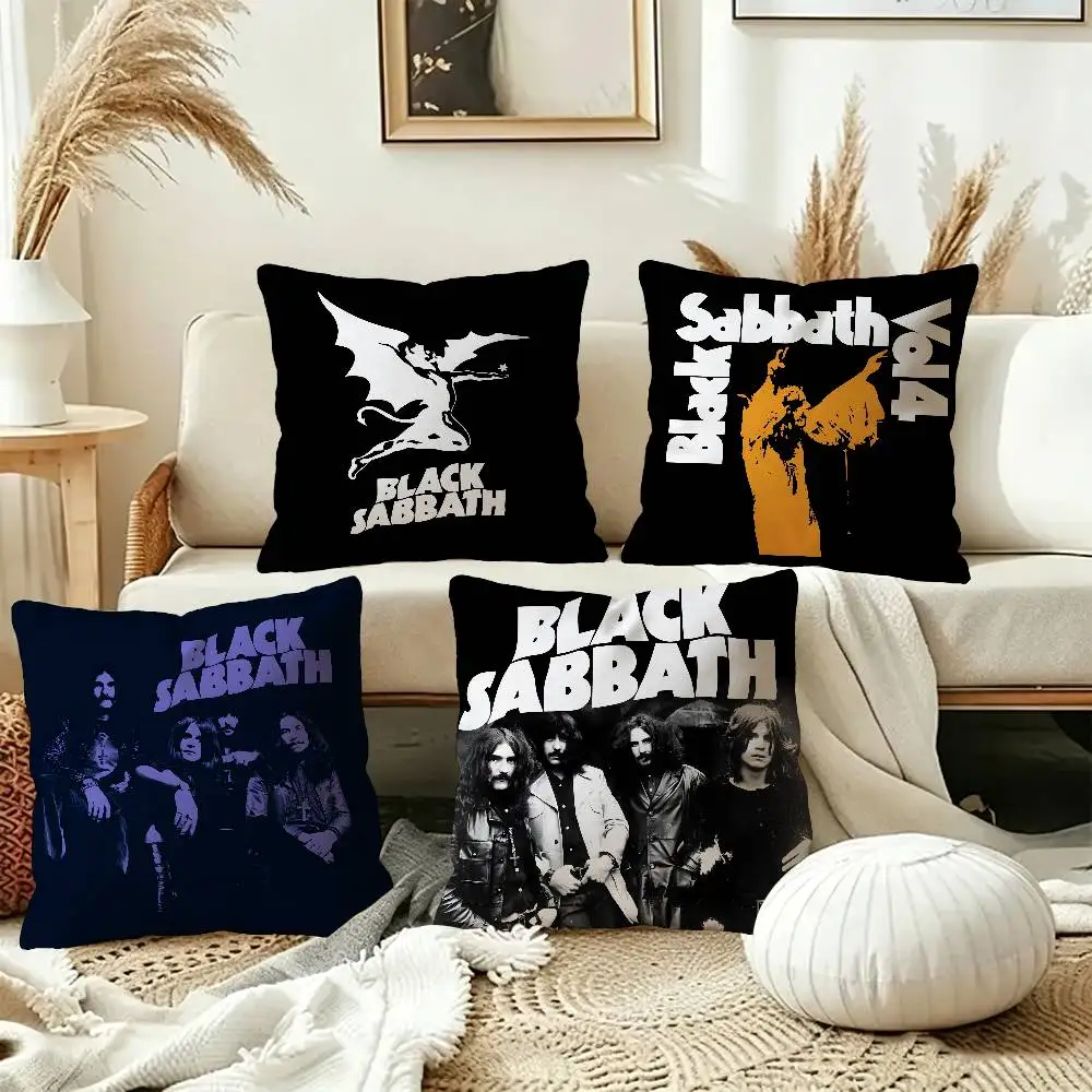B-Black Sabbath Band Lucky Dragon pillow cover sofa cushion cover home room decoration children gift