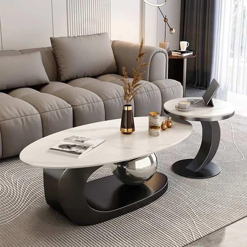 Bedroom Luxury Coffee Table Trau Modern Organizer Nordic Mobile Coffee Table Mesa Lateral Apartamento Kaffee Tische Furniture