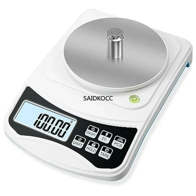 SAIDKOCC Digital Lab Scale, Gram-Scale 1000G 0.01Gaccuracy, Multi-Function High Precision Electronic Scale Easy Install