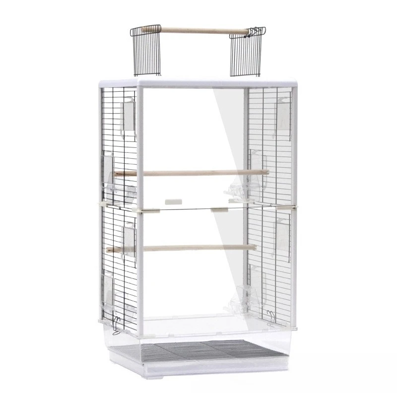 

Parrot bird cage Large ornamental peony budgie cage Large acrylic transparent bird cage