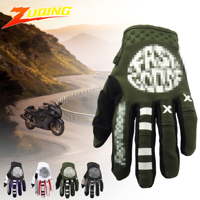 1 Pair Full Finger Motorbike Cycling Gloves Women Men Touch Screen Motorcycle Gloves For Mountain Bike Riding Gloves