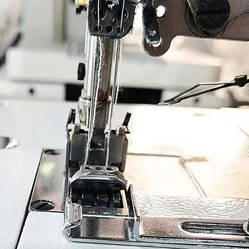 Industrial Stretch Sewing Machine Rule, Seam Guide, Hemmer Guide, Hem Guide for Coverstitch Machine Part, 2 ou 3 Agulhas