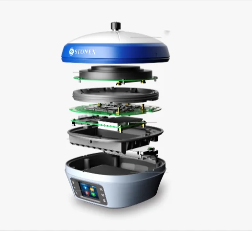 Receptor GNSS STONEX S980A com rádio de 5 Watts e Atlas S6II RTK