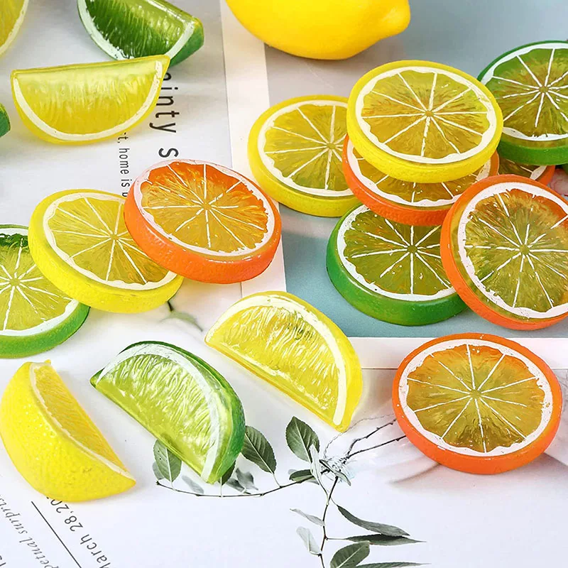 

Lmitation Lemon Slice Plastic Lemon Slice Lmitation Lemon Slice Lmitation Fruit Decoration Home Furnishings Photography Props