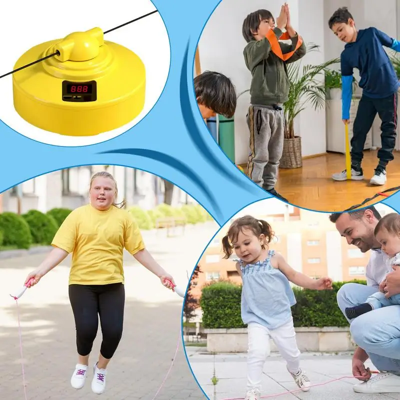 Automatic Jump Rope Jump Rope Toy Toy Intelligent Rope Skipping Machine LCD Large Screen No Harsh Noise For Kids Women Men