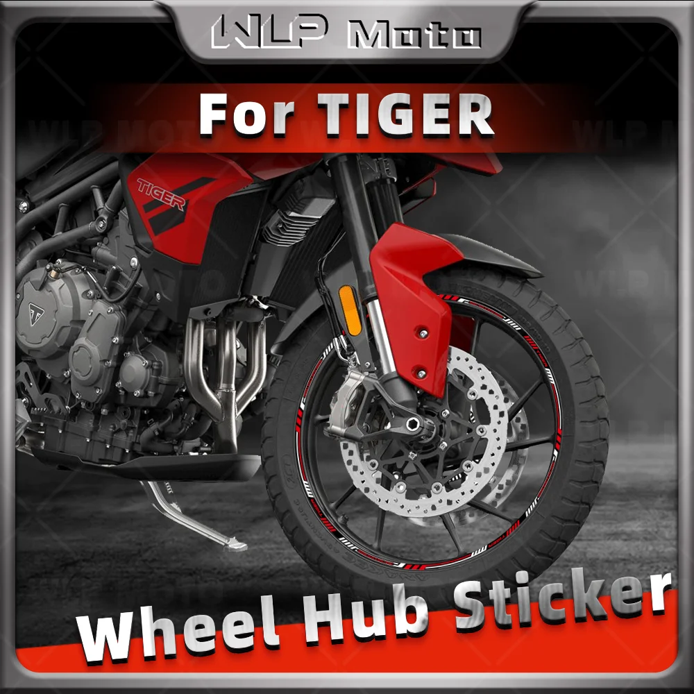 

Для Tiger 900 Rally GT Explorer XC 850 Sport 800 XR 1200, светоотражающая наклейка на колесо мотоцикла, внутри наклейки на ступицу, водонепроницаемые