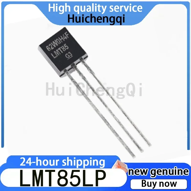 1PCS Original Genuine LMT85LP Direct Insertion TO-92-3 Analog Output Temperature Sensor Chip