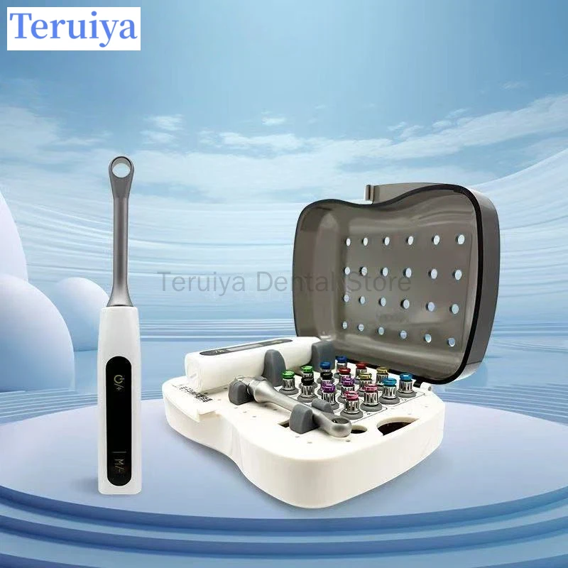 High-Quality Universal Dental Implant Restoration Kit - Electric Precision Torque Wrench + Screwdriver Tools, Full-Scene Adaptat