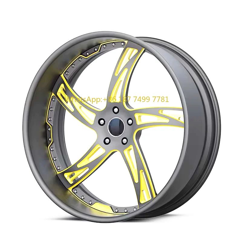 

Высокая продажа, объем 6061-T6, ступица колеса из сплава 18, 19, 20, 21, 22, 23, 24-дюймовые алюминиевые хромированные колеса, 4-компонентная ступица колеса, хромированные колеса