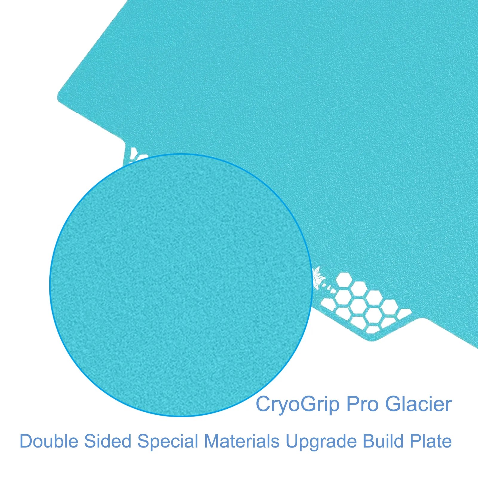 Untuk Bambu X1/P1/A1/P1S/X1C printer BIQU Panda Build Plate cryogip Pro Double-Sided hemat energi rendah komposit sarang lebah