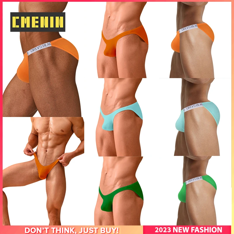 8Pcs Breathable Jockstrap Underwear Man Brief Fashion Cotton Slip Gay Sexy Men\'s Panties Briefs Men Underpants Tanga U Pouch