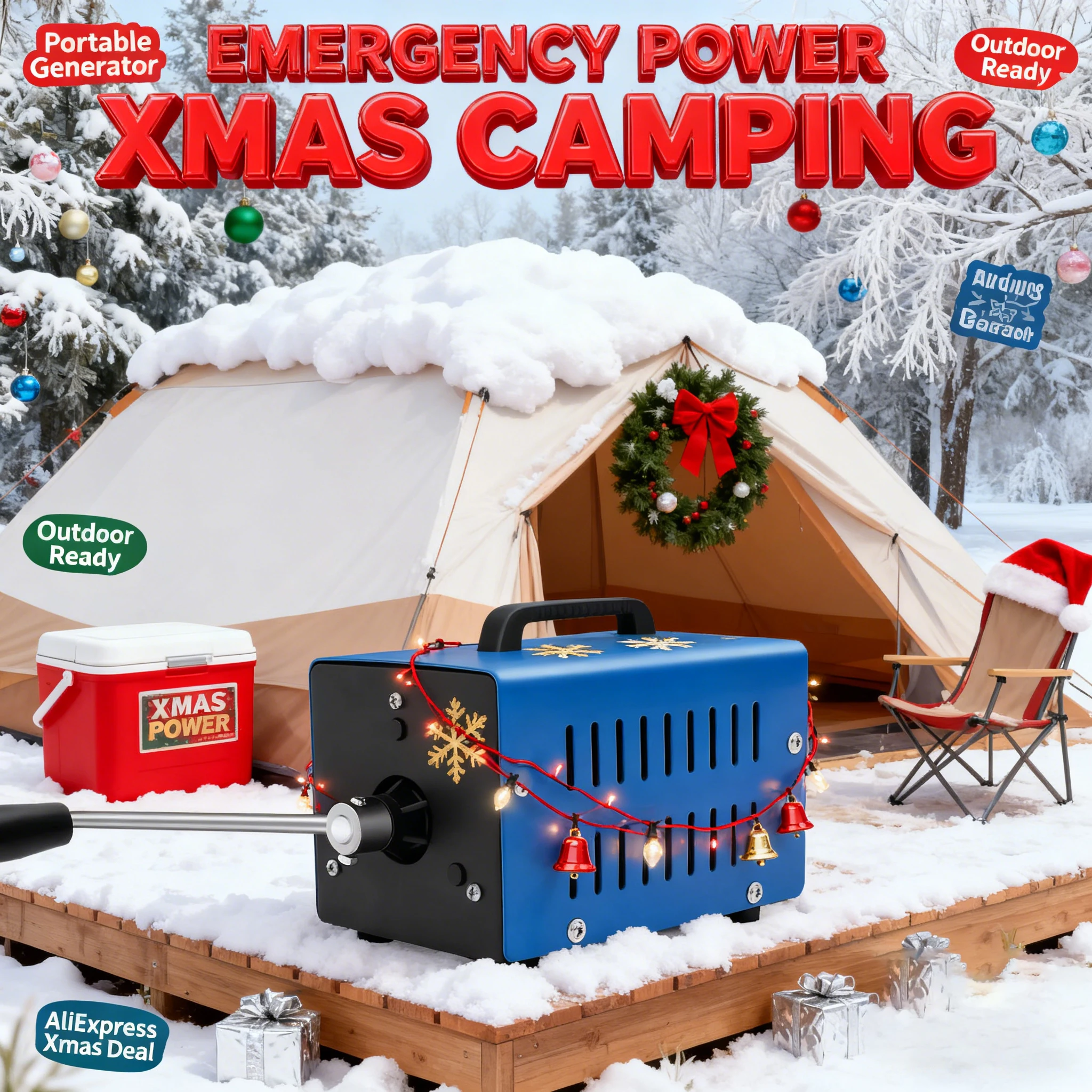 

Многофункциональный генератор 20 Вт, ручная динамо-машина, ручное зарядное устройство, генератор USB, аварийный портативный генератор для путешествий, кемпинга