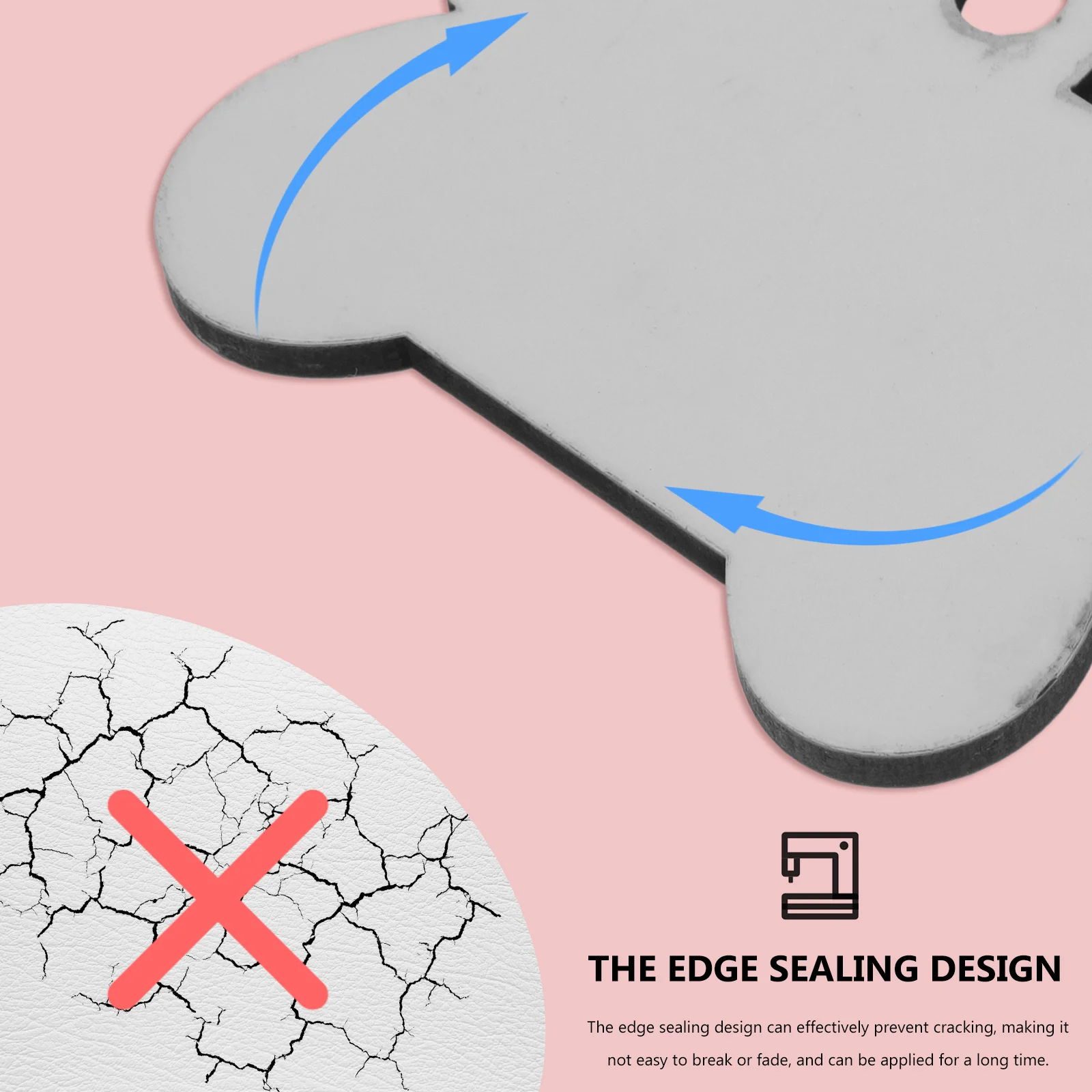 

24pcs Diy Keychain Blanks Mdf Heat Transfer Key Ring For Custom Pendant Making Craft Supplies Birthday Gift Jewelry Accessories