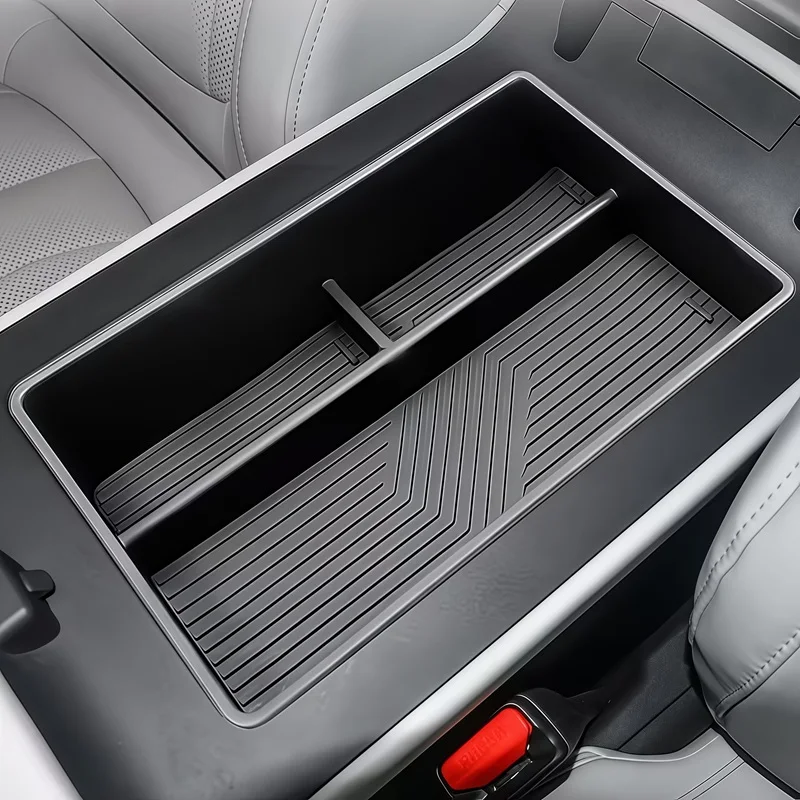 Car Armrest Storage Box for Xpeng P7+ X Peng Organizer Central Console Storage Box Container Tray Interior Accessories