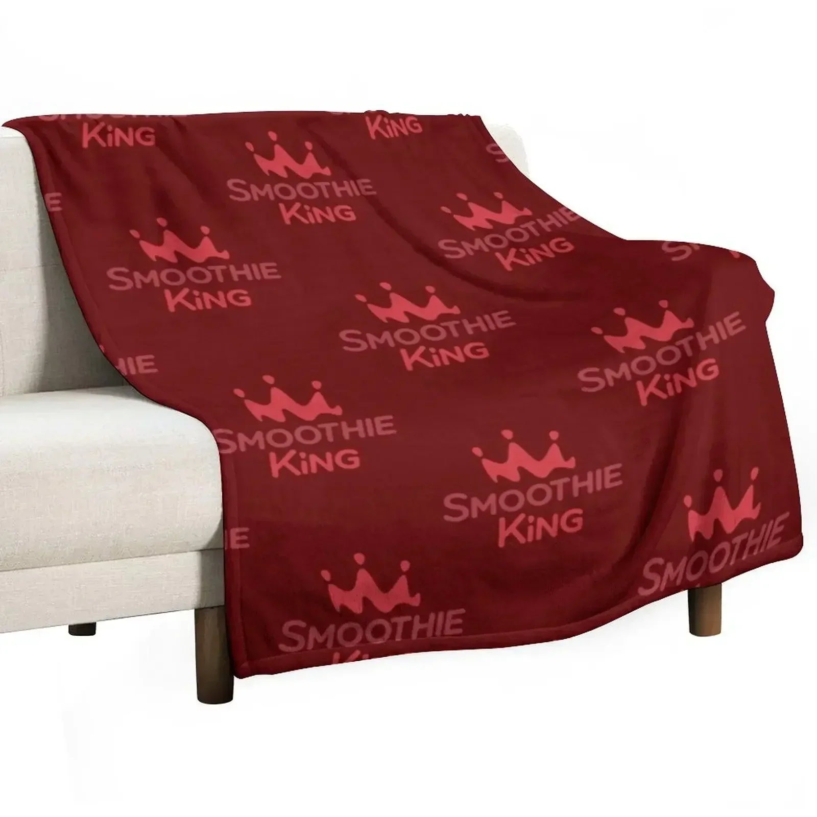 Smoothie King Cafe Throw Blanket Bed linens funny gift Sleeping Bag Thins Furrys Luxury Designer Blankets