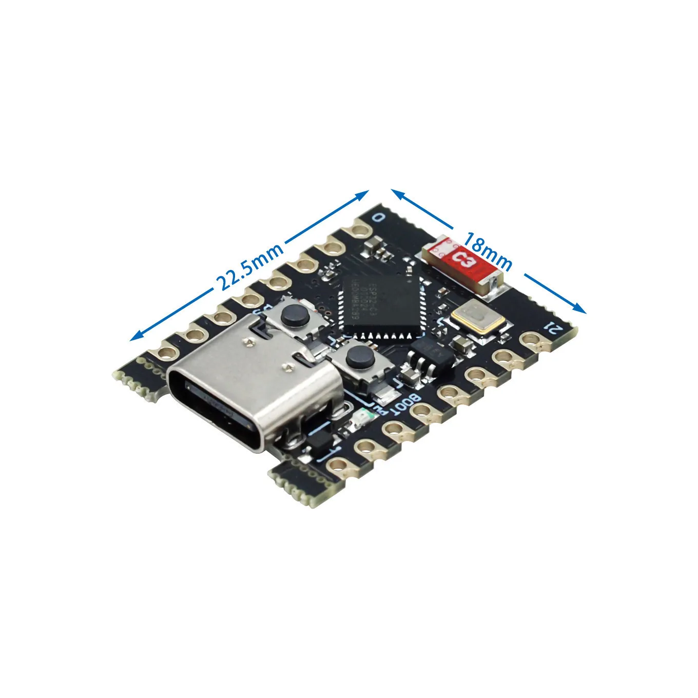 Placa de desarrollo ESP32-C3, 4MB, flash CORE, ESP32, Super Mini, ESP32, WiFi, Bluetooth
